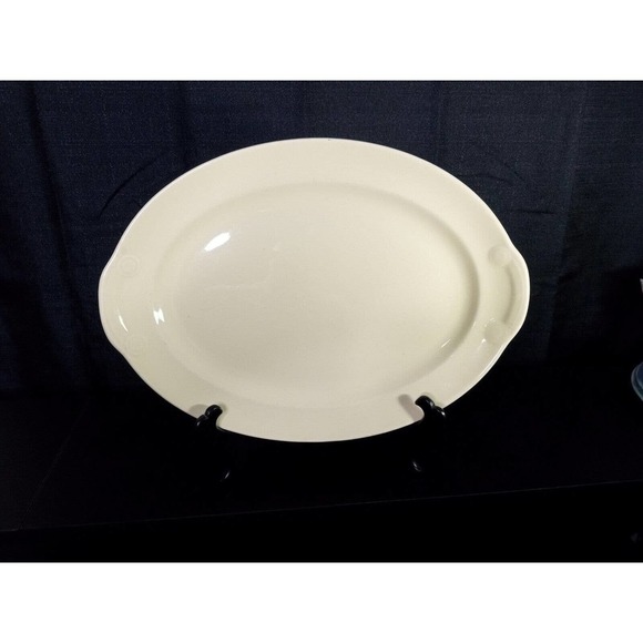 LuRay Other - LuRay Pastels Yellow Large 13 1/2” Platter Plate Really Nice MCM 1930s vintage